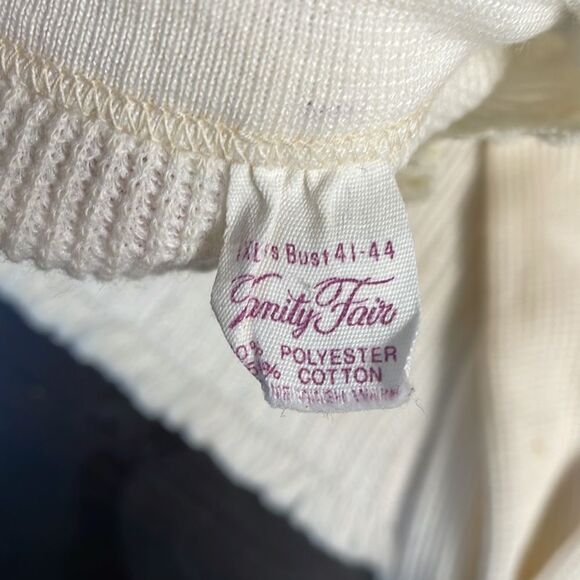 VANITY FAIR Ladies Thermal Wear Pajamas PJs Night Wear Undergarments XL Size - Picture 7 of 8